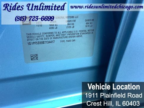 Used 2011 Chevrolet Cruze LT FWD image 18