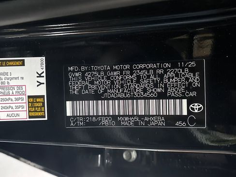 New 2026 Toyota Prius LE image 25