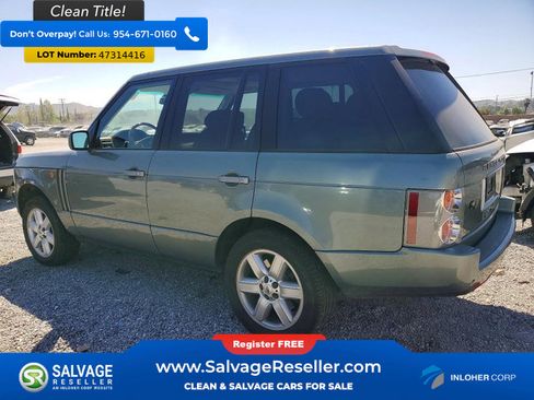 Used 2005 Land Rover Range Rover HSE image 3