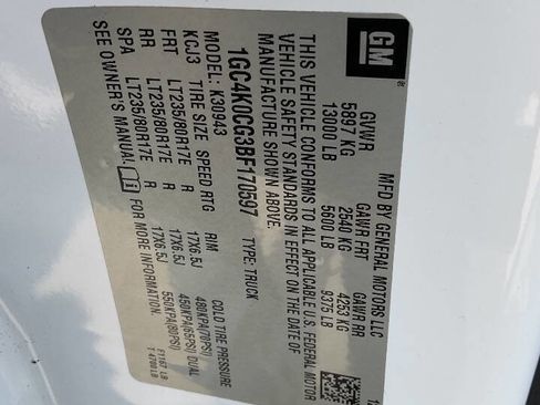 Used 2011 Chevrolet Silverado 3500 LT w/ Interior Plus Package image 23