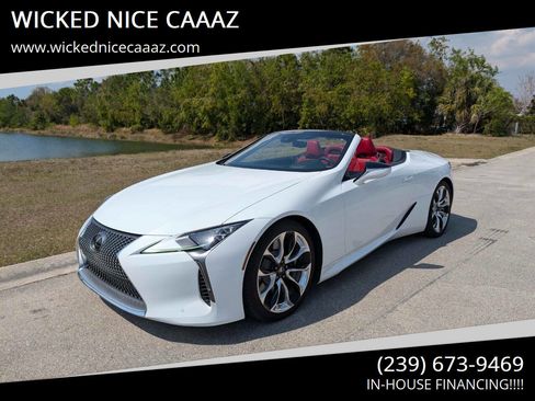 Used 2021 Lexus LC 500 Convertible w/ Touring Package image 1