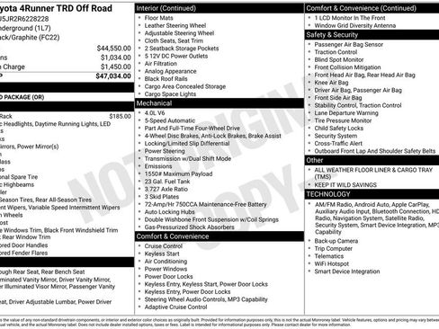 Used 2024 Toyota 4Runner TRD Off-Road image 34