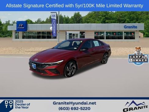 Certified 2025 Hyundai Elantra Sport image 1