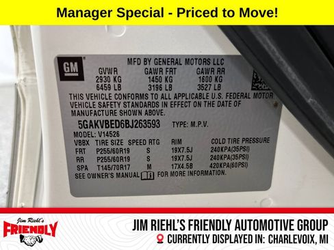 Used 2011 Buick Enclave CXL w/ Trailering Provision Package image 28