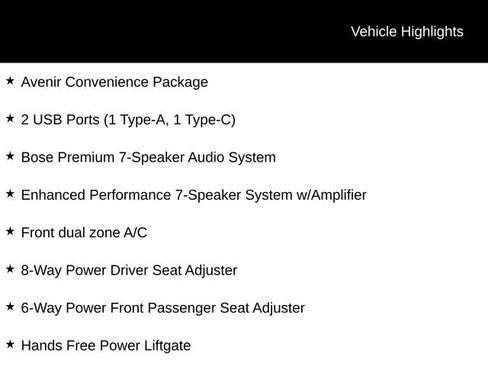 Used 2025 Buick Encore GX Avenir w/ Avenir Technology Package image 6