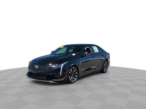 Used 2024 Cadillac CT4 V Blackwing w/ Carbon Fiber 1 Package RWD image 5