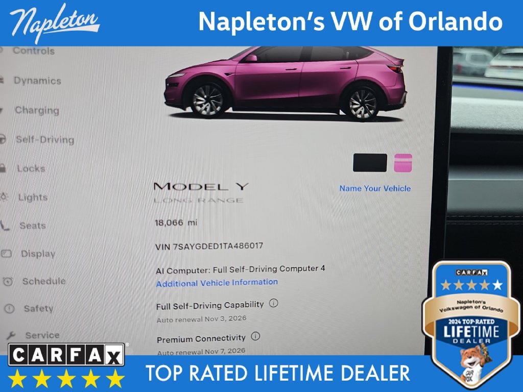Used 2026 Tesla Model Y Long Range RWD image 24