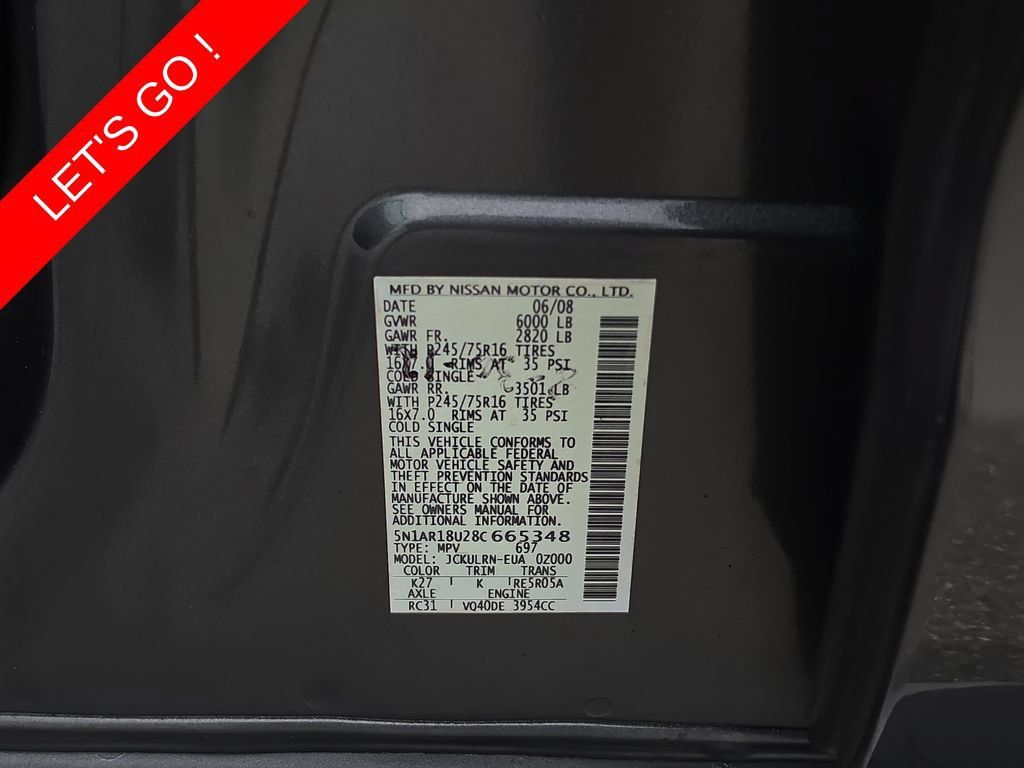 Used 2008 Nissan Pathfinder S RWD image 27