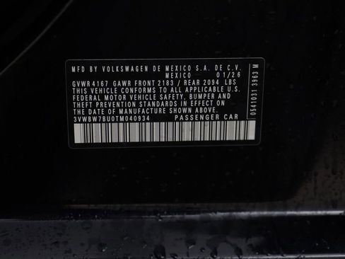 New 2026 Volkswagen Jetta Sport FWD image 24