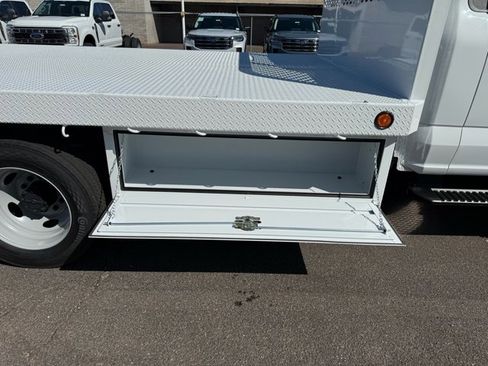 New 2025 Ford F550 XL 12Ft Scelzi Flat Bed image 7