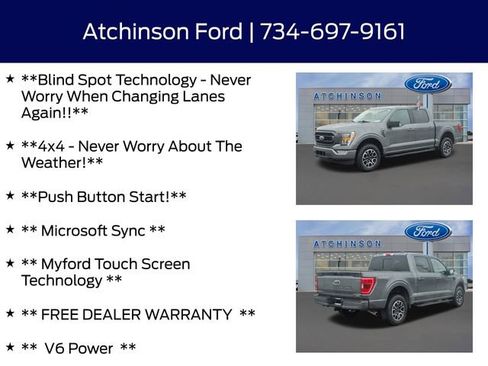 Certified 2023 Ford F150 XLT w/ Equipment Group 302A High image 8