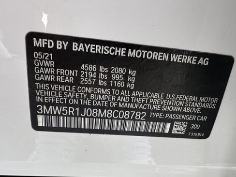 Used 2021 BMW 330i Sedan w/ Convenience Package RWD image 37