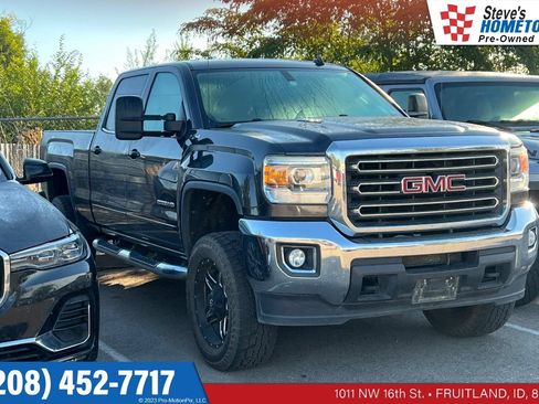 Used 2015 GMC Sierra 2500 SLE w/ SLE Preferred Package AWD/4WD image 1