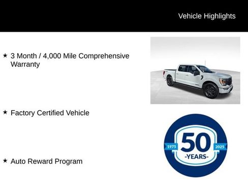 Certified 2023 Ford F150 XLT w/ Equipment Group 302A High image 7