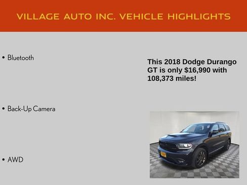 Used 2018 Dodge Durango GT w/ Premium Group image 14