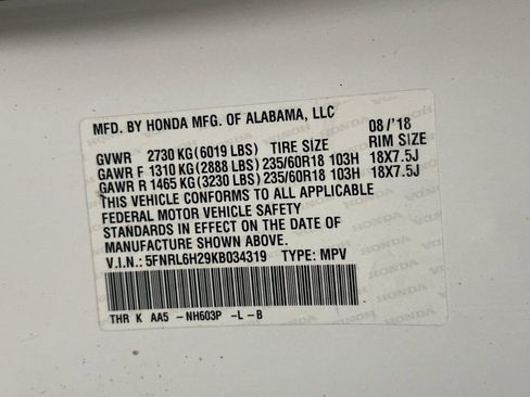 Used 2019 Honda Odyssey LX image 29