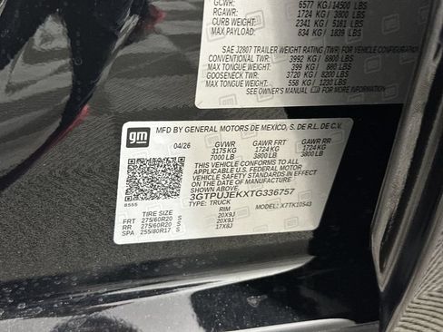 Used 2026 GMC Sierra 1500 Elevation AWD/4WD image 34