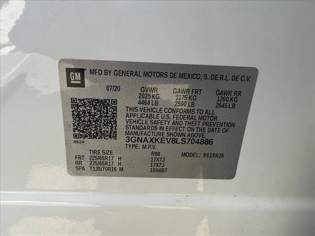 Used 2020 Chevrolet Equinox LT FWD image 27