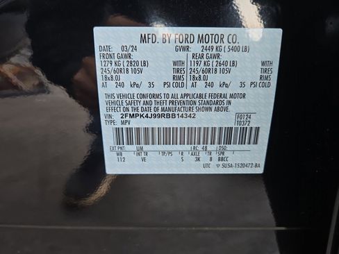 Certified 2024 Ford Edge SEL w/ Convenience Package image 27