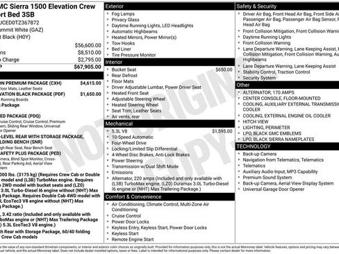New 2026 GMC Sierra 1500 Elevation w/ Elevation Premium Package AWD/4WD image 16