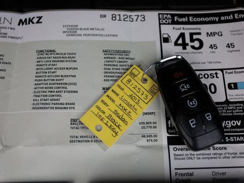 Used 2013 Lincoln MKZ Hybrid FWD image 66