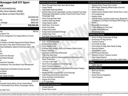 Used 2017 Volkswagen GTI Sport image 6