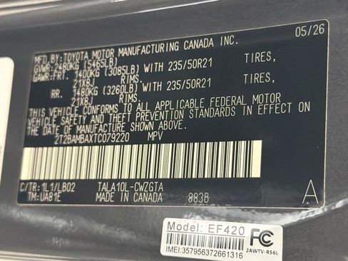 Certified 2026 Lexus RX 350 Premium Plus w/ Convenience Package FWD image 29