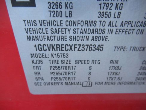 Used 2015 Chevrolet Silverado 1500 LT w/ All Star Edition AWD/4WD image 23