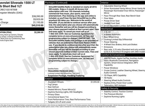 Used 2016 Chevrolet Silverado 1500 LT w/ Texas Edition RWD image 21