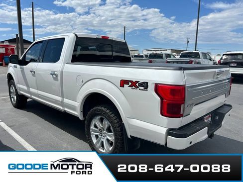Used 2019 Ford F150 Platinum w/ Technology Package AWD/4WD image 3