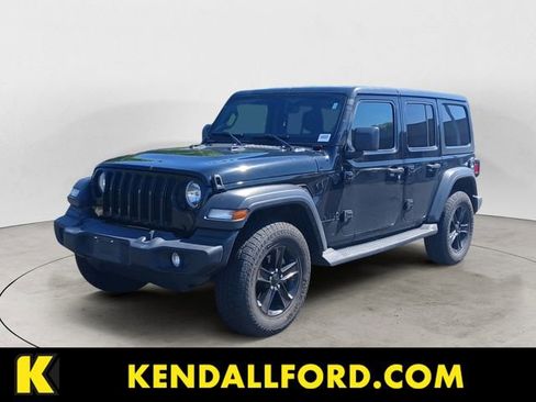Used 2021 Jeep Wrangler Unlimited Sport AWD/4WD image 1