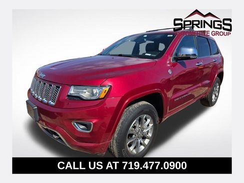 Used 2015 Jeep Grand Cherokee Overland w/ Advanced Technology Group AWD/4WD image 1