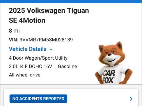 Used 2025 Volkswagen Tiguan SE AWD/4WD image 44