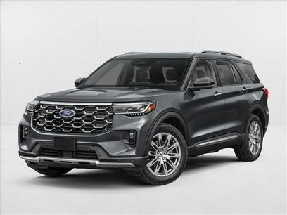 New 2026 Ford Explorer Platinum