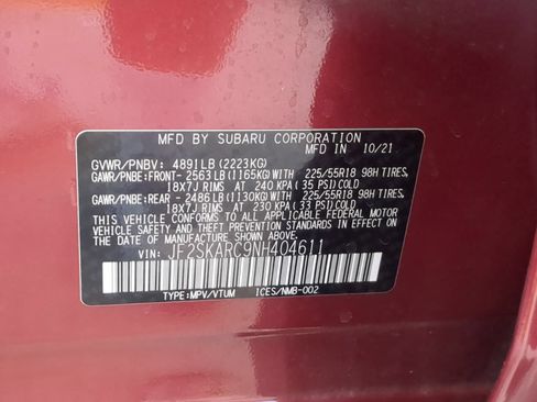 Used 2022 Subaru Forester Touring AWD/4WD image 32