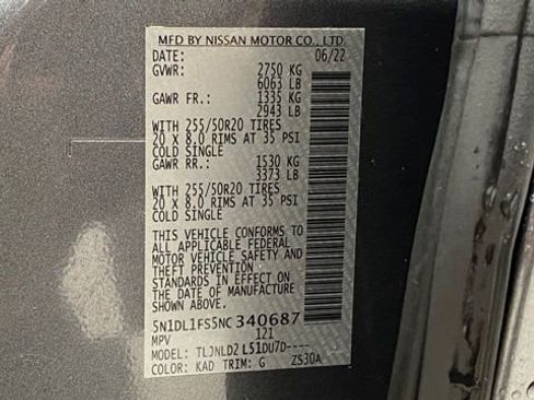 Used 2022 INFINITI QX60 Luxe w/ Performance Audio Package image 41