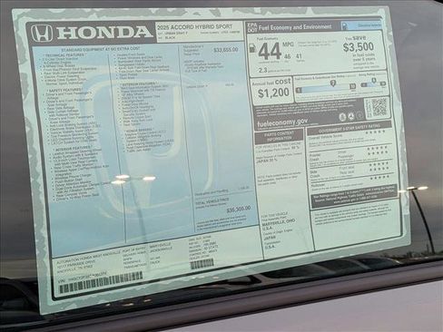 New 2025 Honda Accord Sport image 17