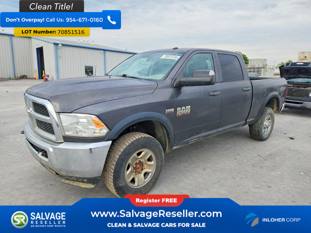 Used 2018 RAM 2500 Tradesman w/ Chrome Appearance Group AWD/4WD image 1