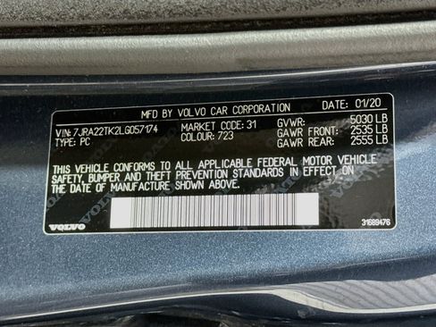 Used 2020 Volvo S60 T6 Momentum w/ Protection Package AWD/4WD image 30