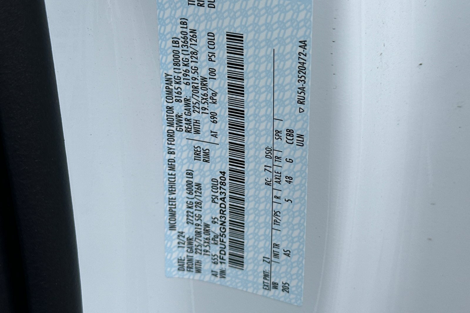 New 2024 Ford F550 2WD Regular Cab Super Duty image 24