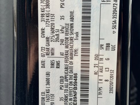 Used 2022 Ford F150 Platinum w/ Equipment Group 701A High image 27