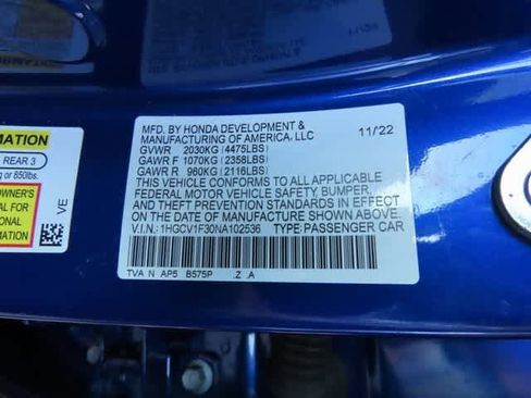 Certified 2022 Honda Accord Sport image 25