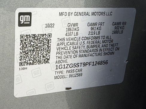 Used 2023 Chevrolet Malibu RS FWD image 19