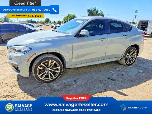 Used 2016 BMW X6 xDrive35i AWD/4WD image 1