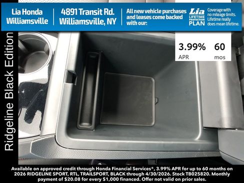 New 2026 Honda Ridgeline Black Edition image 22