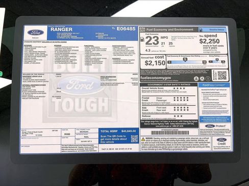 New 2026 Ford Ranger XLT w/ Equipment Group 301A High RWD image 21