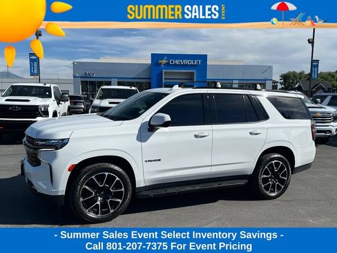 Used 2021 Chevrolet Tahoe RST w/ Rear Media and Nav Package AWD/4WD image 1