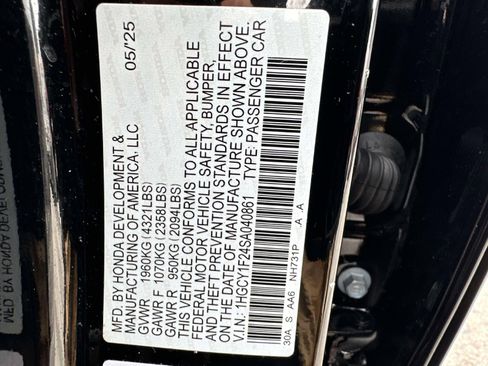 Used 2025 Honda Accord LX image 34