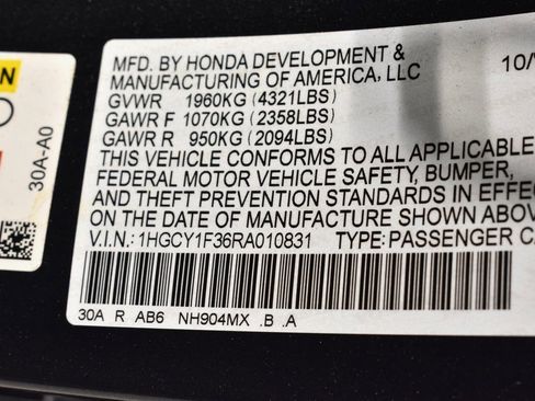 Used 2024 Honda Accord EX image 40