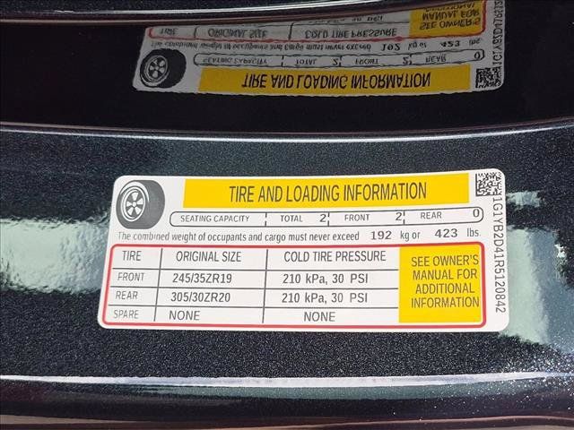 Used 2024 Chevrolet Corvette Stingray Preferred Cpe w/ Z51 Performance Package RWD image 22